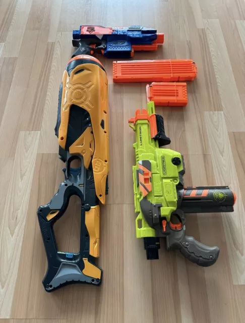 Nerf Sammlung Voll Funktionsfähig