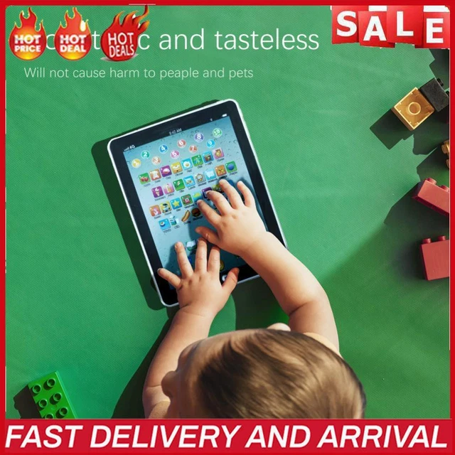 Learning Machine Tablet English Educational Toy for Toddlers Kids (Black)