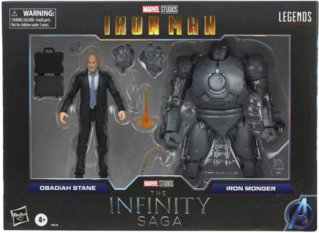 Marvel Legends - 2-Pack Figurines Obadiah Stane & Iron Monger (Iron Man) Hasbro