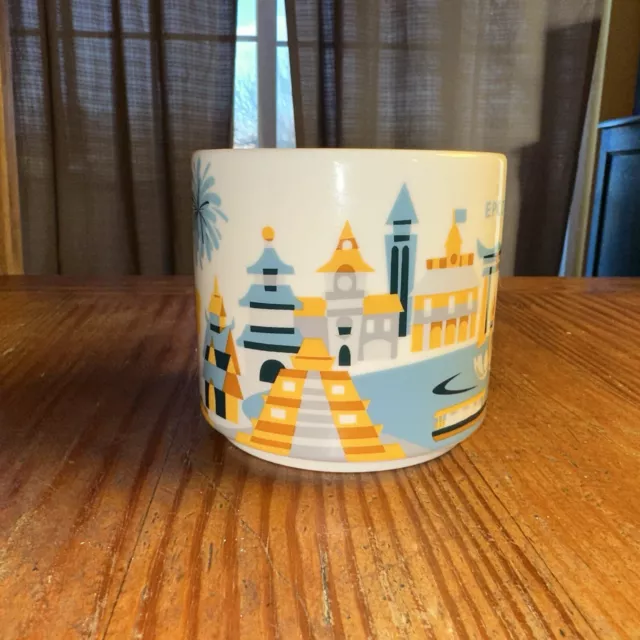 Starbucks Disney Parks Epcot You Are Here Collection Ceramic Coffee Mug 14oz 2