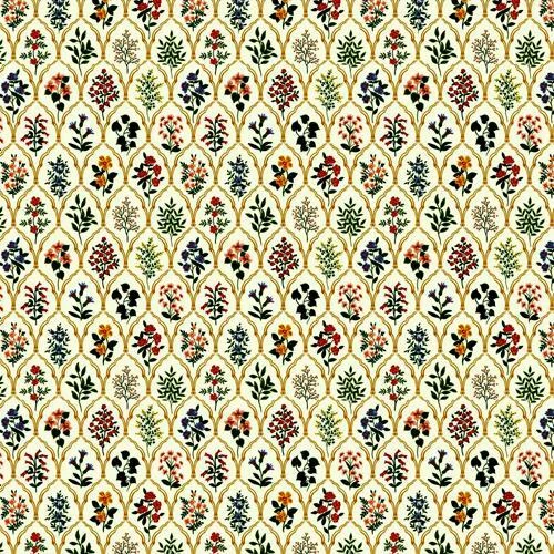 Dolls House Stained Glass Window Glazing Sheet 1:24 1/2in Miniature Pattern 06