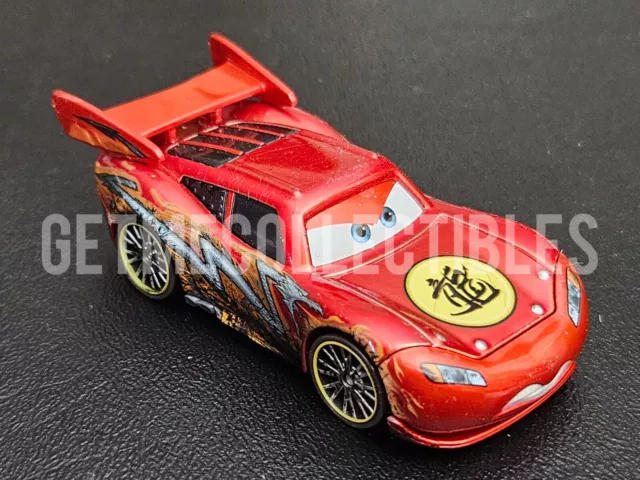 DISNEY PIXAR CARS LOOSE WET LIGHTNING MCQUEEN SAVE 6% GMC 8