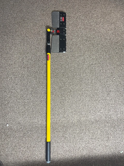TELESCOPE HANDLE Rubbermaid Commercial Mop 1791676 STAINLESS Folding Frame Hygen