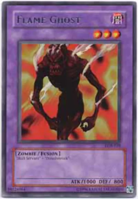 Flame Ghost - LOB-E023 - Rare - Unlimited Edition - YuGiOh LP/HP