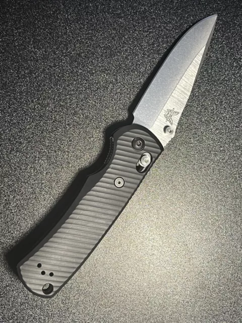 Benchmade 551 S30V Griptilian With AWT Scales 3.45 Inch Axis Lock Folding Knife