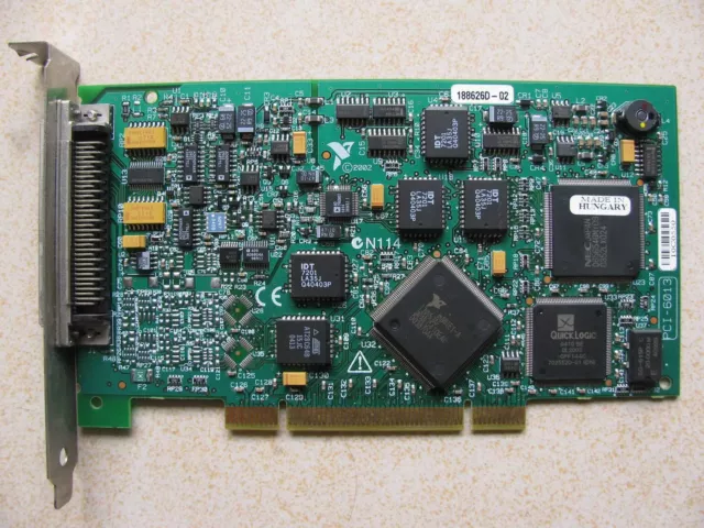 USED National Instruments NI PCI-6013 16-Bit Multifunction DAQ CARD tested 3