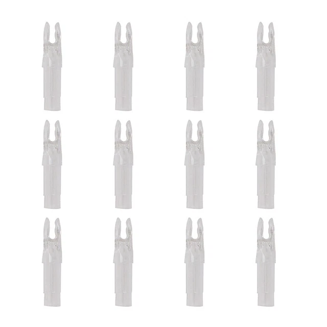 Insert Nocks Set Arrow Shaft 12PCS/Set For 6.2mm Inner Diameter Good Protector