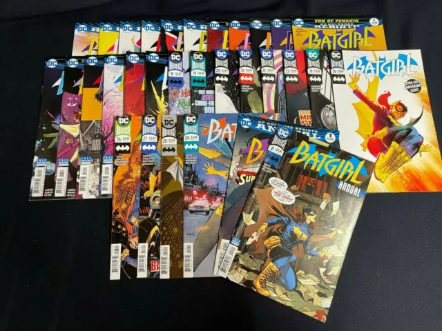 Batgirl Rebirth #1-29 Annuals #1-2 31 Comics Total DC Comics 2016 Hope Larson