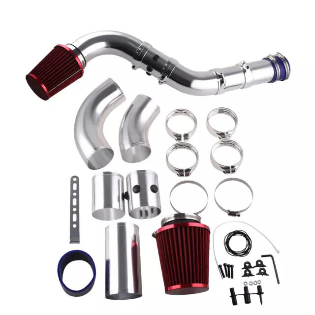 3" 76MM Universal Performance Cold Air Filter Feed Induction Intake Pipe