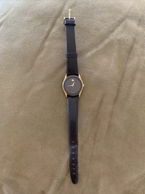 Vintage Movado Ladies Watch Swiss Made Quartz Manual Wind Up Water Resistant