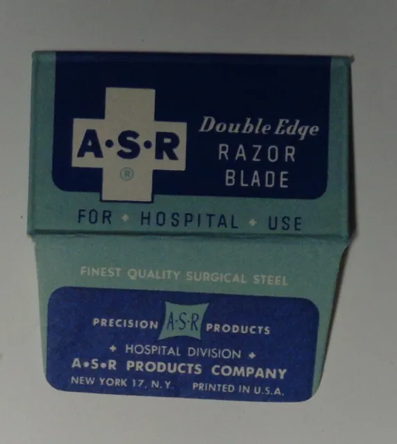 Vintage Razor Blade ASR One Wrapped Blade
