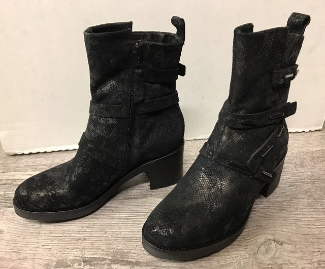 Destockage Neuf : Bottines Marque Mjus Cuir Noir @ T 38 @ Neuf 169€ @ N174