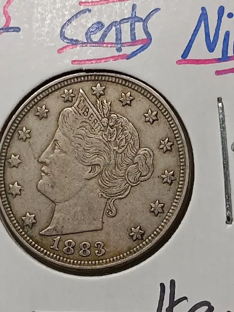👉1883 Liberty Nickel, No Cents V Nickel. MS ++ CONDITION  J/47