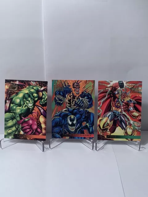 1995 Flair Marvel Annual Xmen Neuf-Mt Complète Votre Ensemble 2