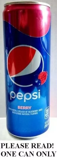 Pepsi Beere (2019) USA Limitierte Auflage Premium Hoch Neu Volle 355ml Kann