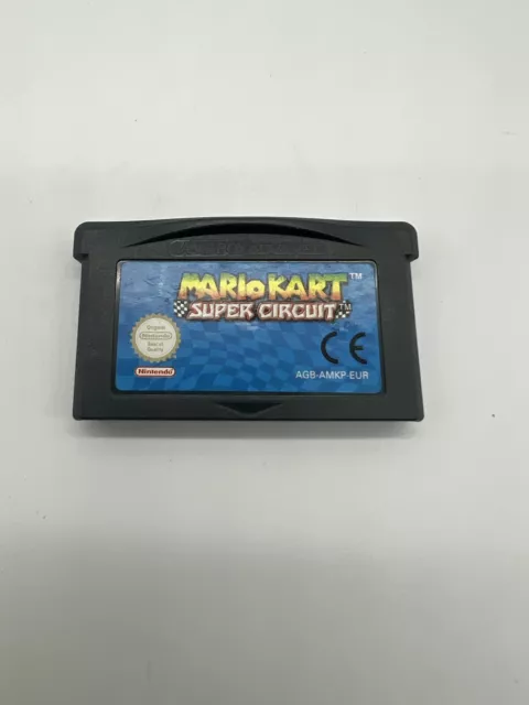 Mario Kart Super Circuit for Nintendo Game Boy Advance Tested Working Cartridge