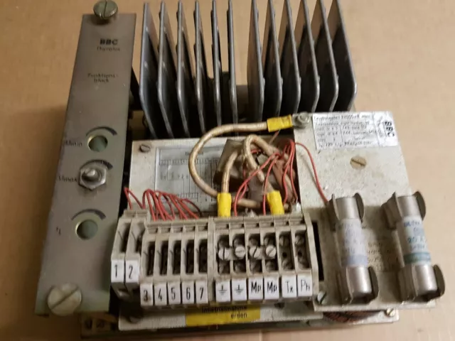 Bbc Thyralux Function Block - Dimmer For Light Tubes