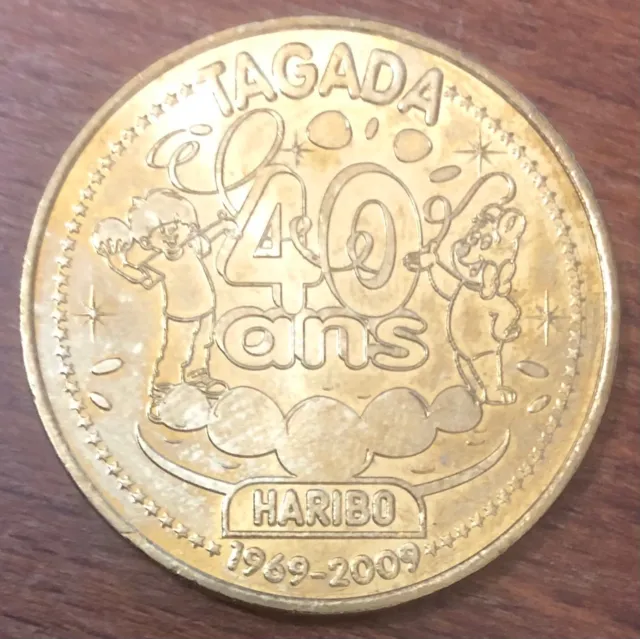 Mdp 2009 Haribo Fraise Tagada Médaille Monnaie De Paris Jeton Medals Tokens Coin