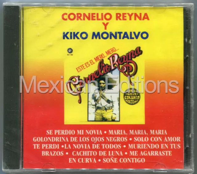 Cornelio Reyna Y Kiko Montalvo Se Perdio Mi Novia Mexican Edition CD