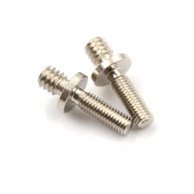 2pcs long 1/4" Male Threaded to M5 Male Threaded screw Adapter for tripod cam^ob
