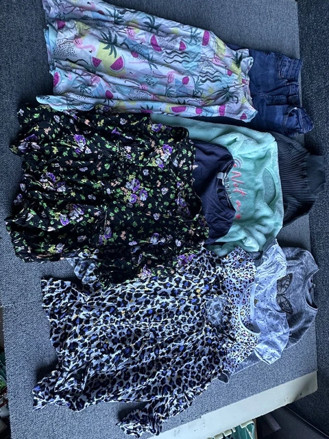 Girls Clothes Bundle 7 - 8 Years  . 10 Items