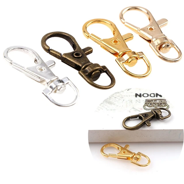 Kit 140 Chiusure A Moschettone + 990 Anelli Aperti Per Gioielli Fai Da Te - 6 Colorazioni - Foto 5