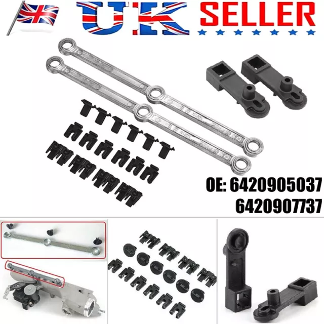 For Mercedes 3.0 3.2 Cdi Swirl Flap Valve Bar Rod Linkage Connecting Arm Kit Set