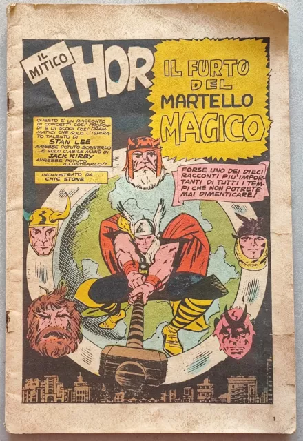Il Mitico Thor Il Furto Del Martello Magico Fumetto Anni 70 Marvel Jack Kirby