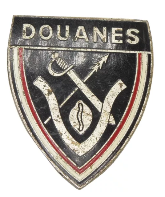 Original Post WWII French Douanes Pocket Badge