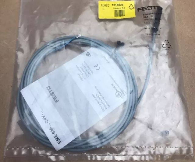 FESTO SME-8M-DS-24V-K2,5-OE Proximity Sensor 543862 - NEW 2.5m  Buy 2 get 1 free