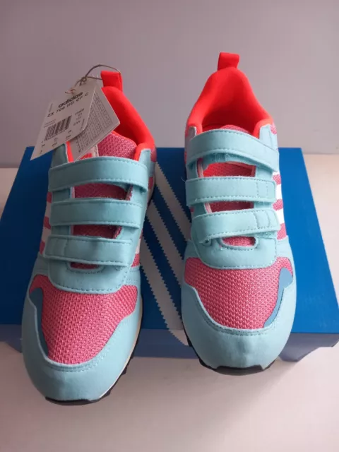 Bnib Adidas Junior Zx 700 Hd Trainers Size Uk 1.☆Sale☆£29.99 With Free Postage