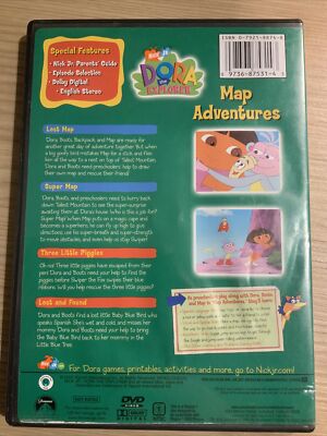 DORA THE EXPLORER - Map Adventures (DVD, 2003) £3.05 - PicClick UK