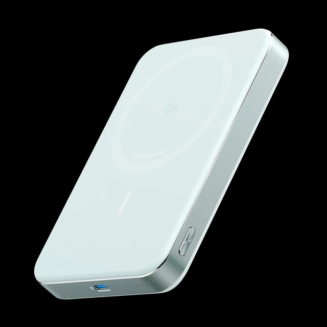 ANKER MAGGO POWER Bank, Ultra-Slim 10,000mAh Magnetic Portable Charger ...