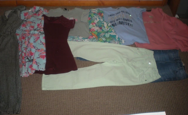 Bundle Girls Clothes age 10-11yrs Jeans Playsuit Tops Dress Jumpsuit  Next  R.Is