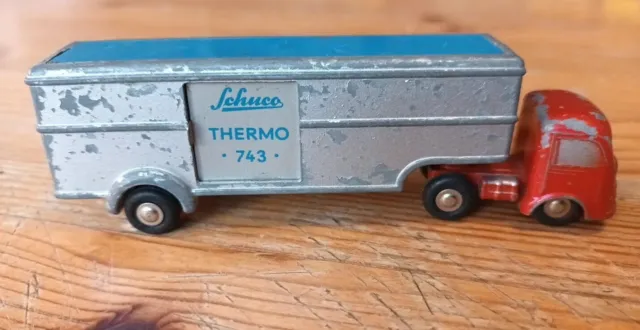 Schuco Piccolo - Thermo 743 - Kühl Laster - LKW - Truck - Vintage - Metall - alt