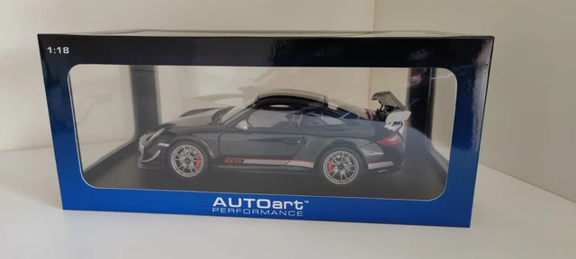 Autoart Porsche 911 997 GT3 Cup 20047 - Échelle 1/18 - Noire - Modèle Occasion