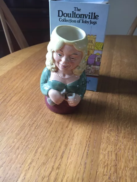 Royal Doulton Doultonville Toby Jug Betty Bitters The Barmaid D6716