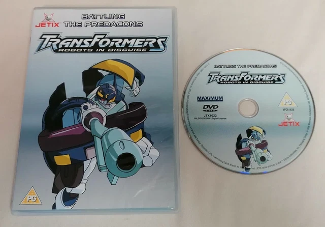 Transformers robots in disguise 2001 dvd deals