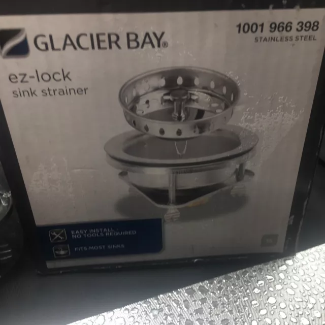 Glacier Bay Glacier Bay Spring Clip Kitchen Sink Strainer