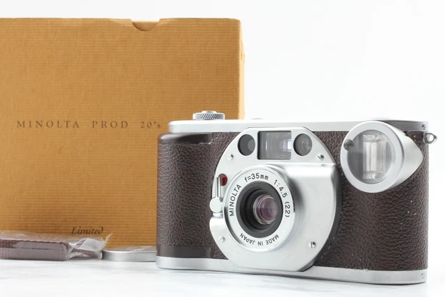 [Near MINT in box]  Minolta Prod 20's 35mm Point&Shoot Film Camera From JAPAN
