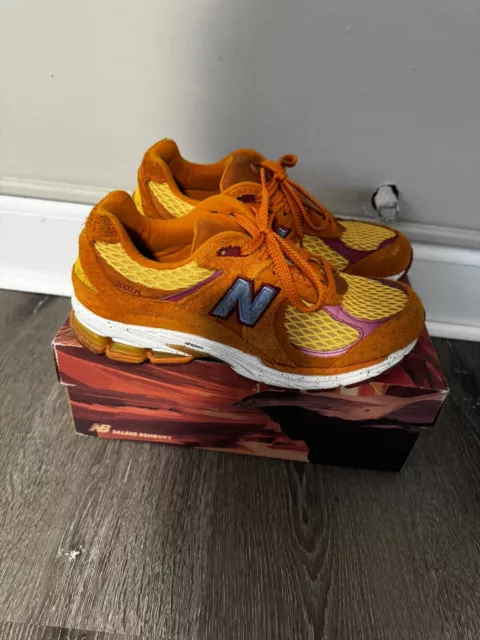 New Balance 2002R 9 Salehe Bembury Peace Be The Journey 2020 Orange