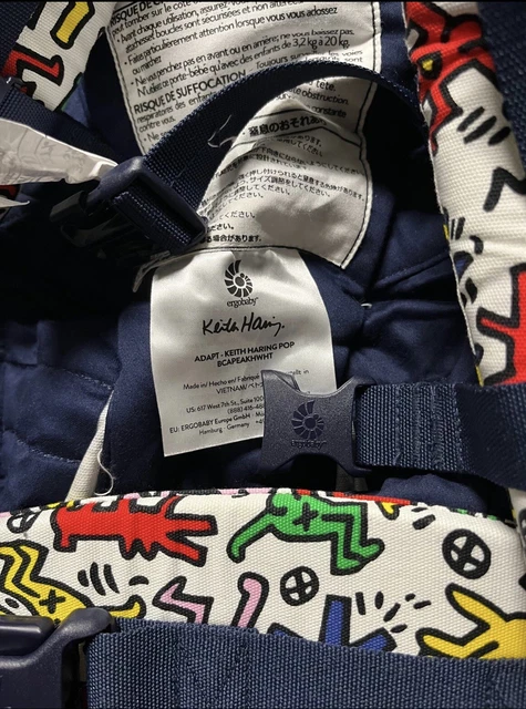 Ergobaby Keith Haring baby carrier Adapt Pop Abstract Artist Collaboration New