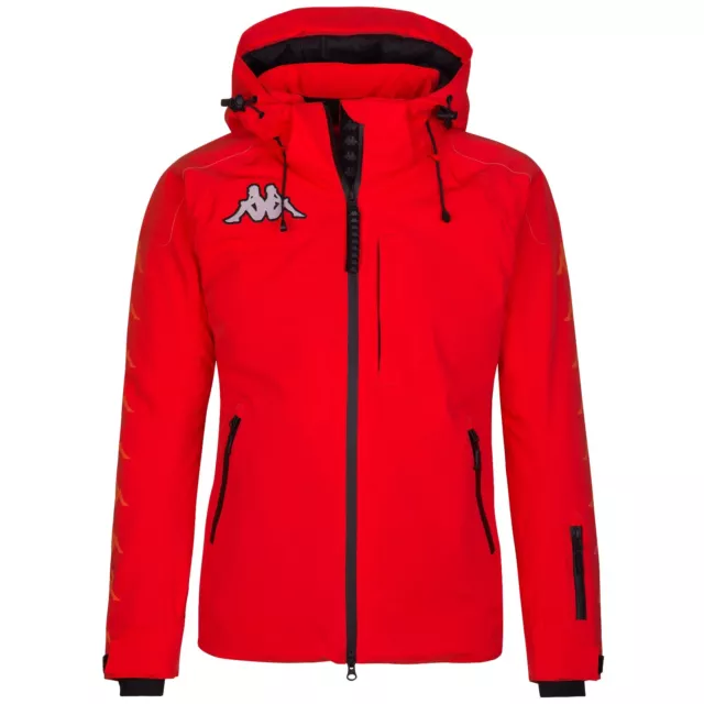 GMU FW23 KAPPA 6CENTO 606 Uomo Giacca Sci Giaccone 381484W Red