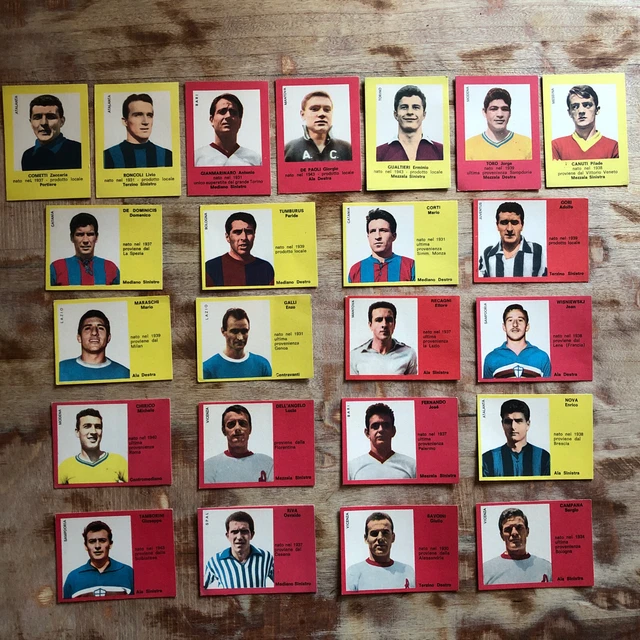 Lot De 12 Figurines De Foot Calcio Flash - Collection Coupe Du Monde Mexico 86 Et Stades