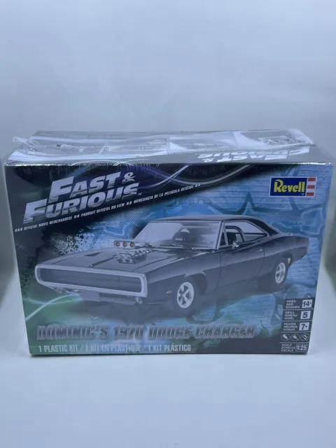 NEW Revell Fast & Furious Dominic’s 1970 Dodge Charger Model Kit 85-4319 1:25