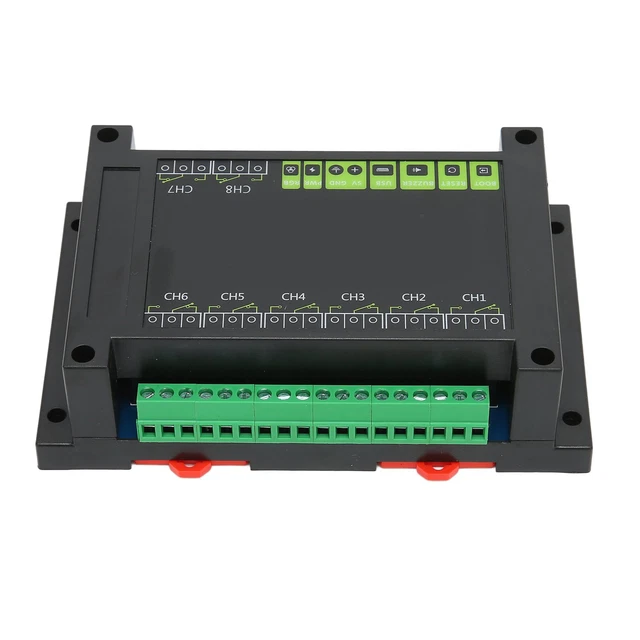 8 CHANNEL RELAY Module Power Isolation Photocoupler Isolation USB Port ...