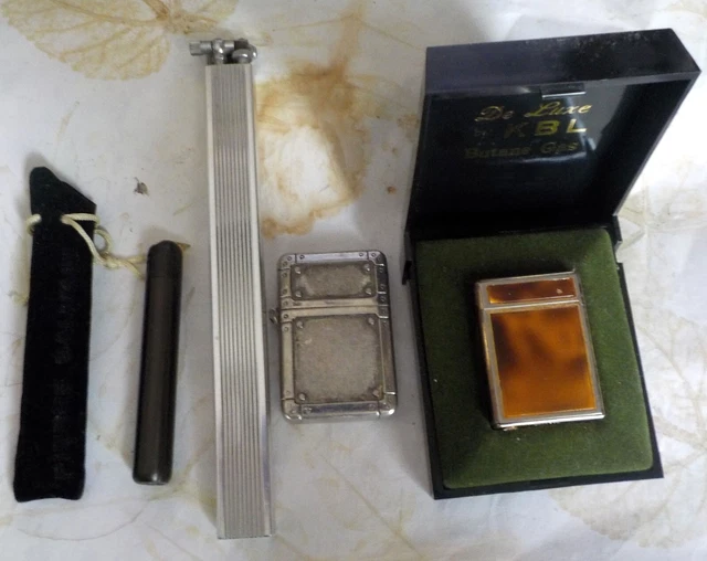 Briquet Ancien KBL – Vintage, état D'usage, Collectionneur – Objet Rétro