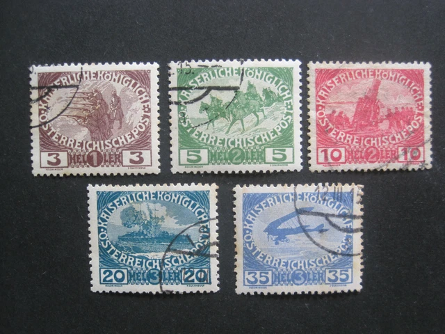 Österreich  MiNr.  180-184 gestempelt    (AE 975)