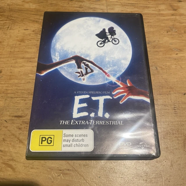 E.T.-THE EXTRA TERRESTRIAL (DVD, 1982) Very Good Condition Region 4 $6.