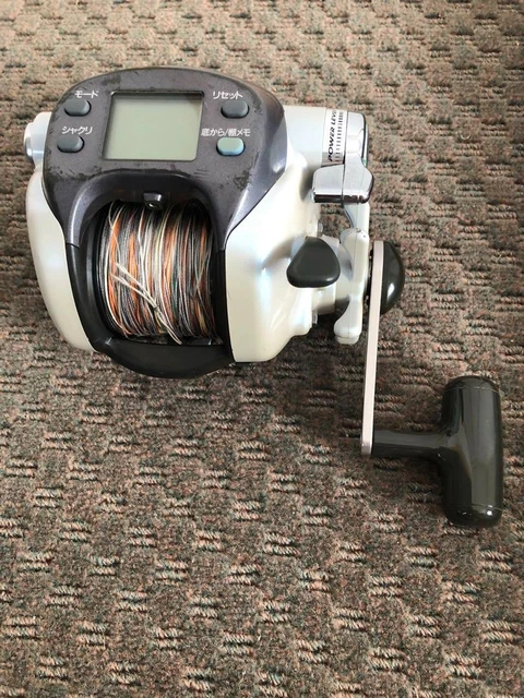 リール DAIWA SUPER TANACOM-X 500cp Daiwa SUPER TANACOM X 500CP Electric Reel - Auto Jigging